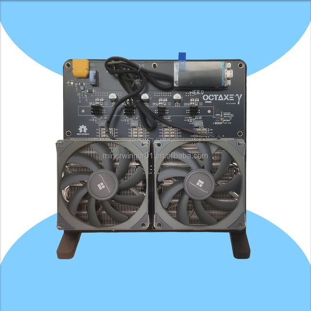 Bitaxe NerdMiner Rev3.1 12T Solo BTC Miner 200W SHA-256 Mining Machine Home Lottery Miner Ready Stock