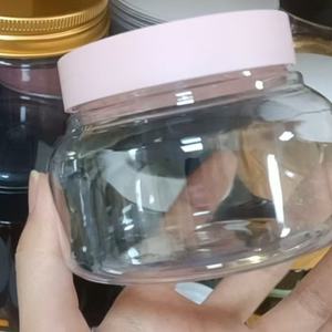 Pots vides en plastique pour crème visage et corps, cosmétiques, 250 ml, pour lotion et gommage corporel, marque privée - Product Image 5