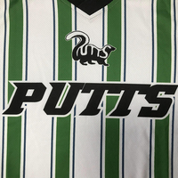 Camiseta Polo sublimada de fútbol con cuello en V vintage calle personalizada