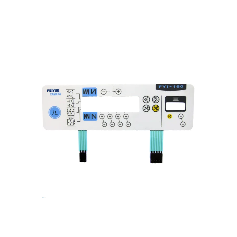 Customized for smart home appliances Push Button Membrane Keypad