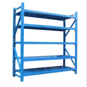 Factory Supply storage shelves racks steel storage shelf 5 tier metal storage rack shelf With Factory price discount