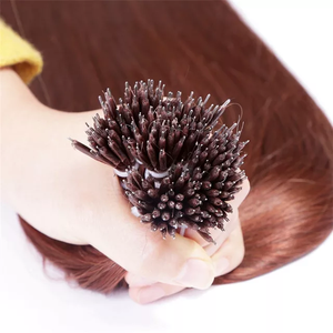 Jasmine Beauty Professional Nano Tip European Hair Extensions 100% Virgin Remy virgin Human Hair Nano Ring Double Drawn - Product Image 2