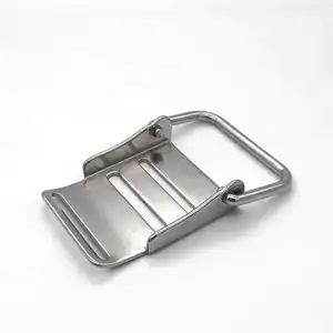 Stainless steel belt rope webbing sailboat buckle rigging plate stamping outdoor Spring Cam Locking