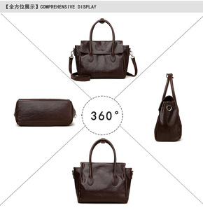 Nouveaux sacs bandoulière de créateur tendance en cuir véritable de haute qualité, sacs messager décontractés, sacs fourre-tout et sacs à main pour femmes - Product Image 4