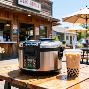 Cuiseur Commercial 16L en Acier Inoxydable pour Perles de Tapioca – Idéal pour Salons de Thé, Petites Entreprises et Cafés – Équipement de Cuisson des Perles Boba - Product Image 3