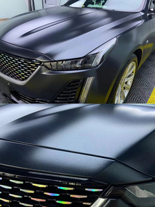 Envoltura de vinilo negra de Guerrero metálico mate de 1,52*18m Diseño personalizado ¿<span class=keywords><strong>Cuánto</strong></span> <span class=keywords><strong>cuesta</strong></span> una envoltura de vinilo para automóvil? - Product Image 4