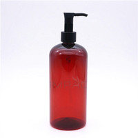 Flacons de savon liquide pour le bain en PET grande taille avec pompe distributrice de lotion 500ml pour la douche