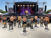 Personalized E Street Band Bobblehead Figurine Custom Bruce Springsteen Band Member Resin Collectible Gift for Music Lovers