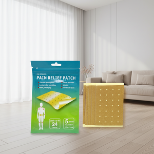 Meditan <span class=keywords><strong>Patch</strong></span> Herbal au Piment, Compresse Chaude pour le Cou, les Épaules et les Articulations, Soulagement de la Douleur par Infrarouge Lointain - Product Image 1