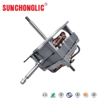 Moteur de ventilateur sur pied Sunchonglic B06010331 14 pouces 70W 3-en-1 220V 208-240V monophasé 50Hz pour fixation murale/sol