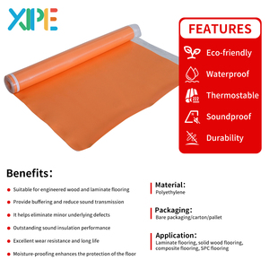 แผ่น<span class=keywords><strong>รอง</strong></span>พื้นโฟม IXPE สีส้ม ทันสมัย เป็น<span class=keywords><strong>มิ</strong></span>ตรกับสิ่งแวดล้อม ทนทาน กันความชื้น  รับทำโลโก้ หนา 2 มม. ลดเสียงรบกวน รับประกัน 2 ปี - Product Image 3