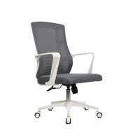 8Simple Home Chaise de bureau à dossier haut Confortable Maille réglable Design ergonomique moderne Roue rotative roulante Prix bas