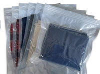Sac de compression sous vide manuel en nylon laminé PE haute transparence avec double fermeture éclair pour le rangement des vêtements