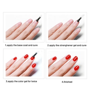 Caili-gel adhesivo fuerte para <span class=keywords><strong>uñas</strong></span> Semipermanentes, gel de base de goma de <span class=keywords><strong>Color</strong></span> - Product Image 6