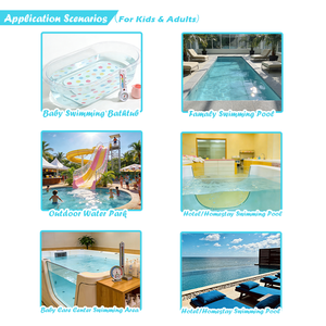 Anello Galleggiante per Collo WaterDream in PVC Non Gonfiabile per Adulti e Bambini, Attrezzatura per Piscina e Sorgenti Termali Estive - Product Image 5