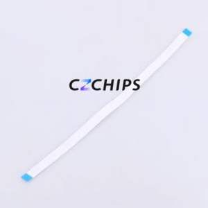 JS10A-10P-300-4-8 FFC Cable (Flexible Flat Cable) P=1mm Connector 10P 1mm 0.3mm Non-Inverting - Product Image 2