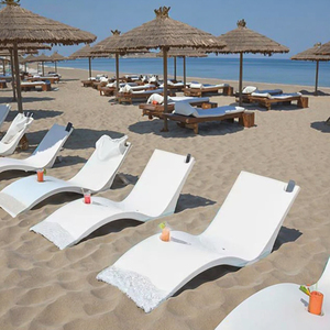 كرسي استلقاء عائم للمسبح مقاوم للأشعة فوق البنفسجية، مصنوع من البلاستيك المحمول للاستخدام الخارجي في المسابح والفنادق - Product Image 6