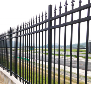 حديقة 3 قدم 4 قدم 6 قدم 8 قدم 3 بوصة 6 بوصة 5 بوصة × 8 8 × 8 10 × 10 8 أقدام من 6 أقدام رأس مسطح أسود الحديد المطاوع الألومنيوم - Product Image 6