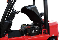 Chariot élévateur à fourche GPL Hangcha série X 1,5t/1,8t/2t/2,5t/3t/3,5t/3,8t, chariot élévateur à fourche au propane, chariot élévateur à essence, petit chariot élévateur pour la ferme