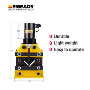 Outil de coupe hydraulique certifié CE Emeads <span class=keywords><strong>CAC</strong></span>, fonctionnement sans effort, machine de coupe d'angle hydraulique - Product Image 3