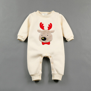Ropa de Bebé al por Mayor, Traje Navideño de Manga Larga, Mono Lindo de Invierno para Bebé - Product Image 4