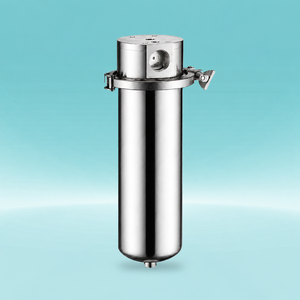 Boîtier de filtre à cartouche de type A à faible débit, 5 pouces, en acier inoxydable, pour applications de filtration de l'eau de production (PCW) et de filtration chimique en circuit continu - Product Image 1