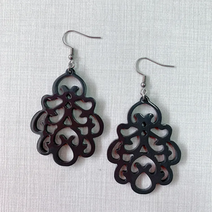 Meilleures ventes 2026 : Boucles d'oreilles en corne de buffle écologiques dorées, fabriquées à la main, produits mignons en gros pour les États-Unis - Product Image 5