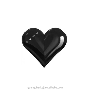 Micrófono Lavalier Inalámbrico Dual con Forma de Corazón, Audio Nítido, Portátil, con Clip, Imprescindible para Transmisiones en Vivo y Vlogs de <span class=keywords><strong>YouTube</strong></span> - Product Image 2