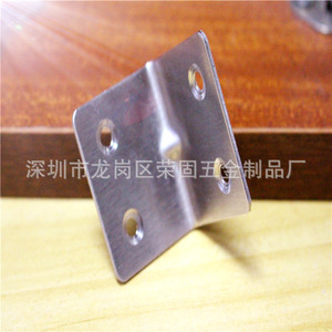 Jin Aoding – supports d'angle en acier inoxydable, en forme de L à 90 degrés, pour meubles et décoration intérieure, supports d'étagères, connecteurs - Product Image 2