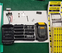 Boîtier de batterie de remplacement pour 20V DCB204 DCB205, kit de réparation DIY, coque en plastique, boîtier PCB 10 * 18650