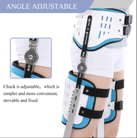 AMAIN Double hanche genou cheville pied fixation orthèse genou articulation fixation orthèse ménisque soutien fixation orthèse