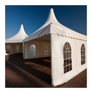 Tente <span class=keywords><strong>de</strong></span> toit pagode <span class=keywords><strong>de</strong></span> luxe 6*6m tente <span class=keywords><strong>de</strong></span> luxe étanche en alliage d'aluminium tente <span class=keywords><strong>cabane</strong></span> avec salle <span class=keywords><strong>de</strong></span> bain hôtel - Product Image 2