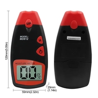 Testeur d'humidité du bois MD812 Analyseur d'hygromètre numérique Détection d'humidité