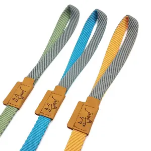 Leash Factory Hot Selling Soft And Comfortable Webbing Customized Color Dog Leash Training Dog Leash Cotton Webbing Dog Leash