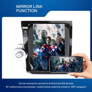 Cho TOYOTA Sequoia 2007 2018 xe Đài phát thanh stereo px6 Màn hình thẳng đứng 13.6 inch <span class=keywords><strong>GPS</strong></span> navigation <span class=keywords><strong>Android</strong></span> cao cấp đa phương tiện - Product Image 3