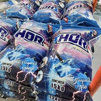 Deterjen Bubuk Cuci Pakaian OEM Super Clean 15kg Biru Muda Busa Melimpah Aroma Lavender