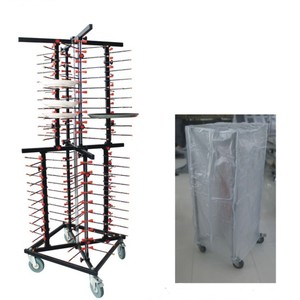 P290 84 <strong>Plates</strong> Adjustable Mobile <strong>Plate</strong> <strong>Rack</strong> - Product Image 4
