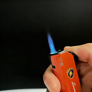 Encendedor de <span class=keywords><strong>Gas</strong></span> Metálico Recargable Moderno, Resistente al Viento, para Fumar Cigarros, Campamento, Fiestas, Uso en Exteriores, Ecológico y Duradero - Product Image 5