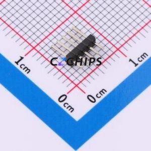 BX-PZ1.27-1-5PZZ Pin Header Through hole Component (THT),P=1.27mm Connector 1x5P 1.27mm Pin Header Through Hole - Product Image 2
