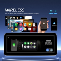 Reproductor Multimedia Yuncar de 12.3 Pulgadas con Pantalla Táctil Android 12, 2 Din, Carplay, QLED, DSP/GPS/AM/FM/Wifi