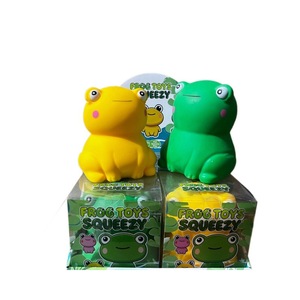 Squishy grenouille de Noël géant à remontée lente, jouets à presser, squishy géant en stock, emballé en coffret cadeau - Product Image 2