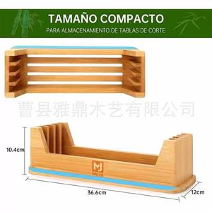 <b>Wooden</b> Cutting Board Rectangle Multifunction Chopping <b>Block</b> For Kitchen Home Outdoor Use - Product Image 5