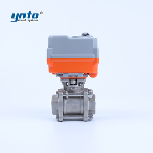 Dc12vdc24v nhỏ thiết bị truyền động điện 304 thép không gỉ bóng van 1 "inch loại điện 2 chiều bóng van ren kết nối - Product Image 3