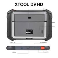 Herramienta de Diagnóstico para Camiones y Automóviles XTOOL D9HD 2026, 12V a 24V, 42+ Funciones Especiales, Mapeo de Topología para Diésel/Gasolina, Reemplaza a PS90