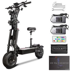 <span class=keywords><strong>Trottinette</strong></span> <span class=keywords><strong>électrique</strong></span> NFC longue portée 70-130 km, vitesse maximale 90 km/h, 10000W, 60V, 50AH, deux roues, pneus tout-terrain 13 pouces, pliable, 100 kg - Product Image 6
