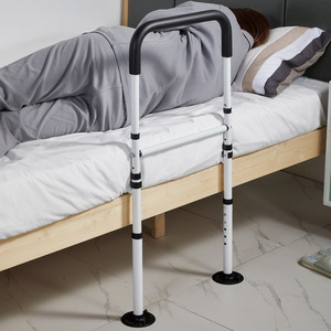 Barandilla de Cama Ajustable KS, Altura Ajustable, Antideslizante, Ayuda para Levantarse en Interiores para Personas Mayores, Barandilla de Seguridad de 30 cm de Protección - Product Image 3