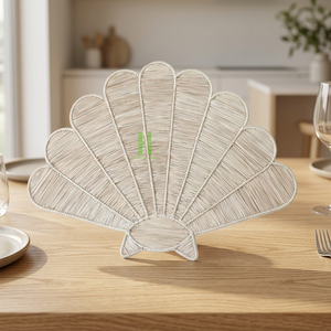 Set de table en corde de papier de qualité supérieure, tailles personnalisables, variété de couleurs, pour la décoration de table de Noël, fabriqué au Vietnam - Product Image 1