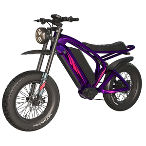 2024 neumáticos gordos ebike potentes bicicletas eléctricas Duel batería ebike 52V 1500W e-bike Bicicletas para adultos motocicleta súper eléctrica 73 - Product Image 2