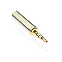 Prise femelle 3.5mm vers prise mâle 2.5mm Adaptateur audio 4 pôles
