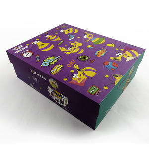 Custom Colorful Cute Printing Cardboard Paper Gift Lid and Base Boxes - Product Image 4